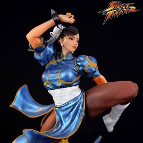 Chun Li The Strongest Woman in The World Street Fighter 1/4 Diorama by Kinetiquettes